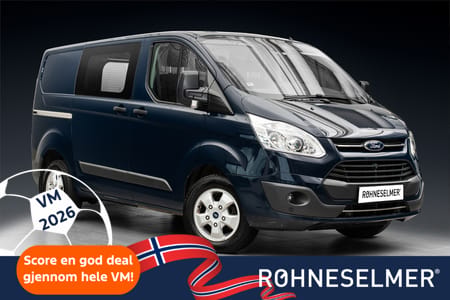 Ford Transit Custom 290 2 seter/ nylig EU/