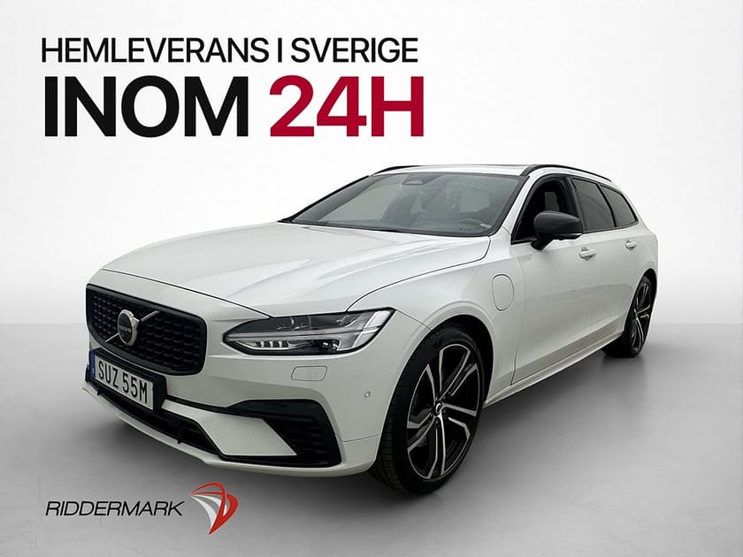 Bild 3 av Volvo V90 T8 AWD R-Design VOC Pano B&W HUD 360° Dragkrok