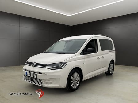 Volkswagen Caddy Life 2.0TDI Värmare B-Kamera 7-Sits Moms