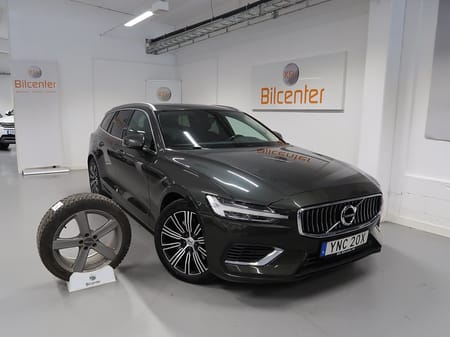 Volvo V60 Recharge T6 AWD V-Däck ingår Drag-Kamera-Navi-BLIS-Värm
