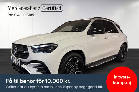 Mercedes-Benz GLE 350 de 4MATIC Moms/AMG/Panorama/Burmester/Dragkrok