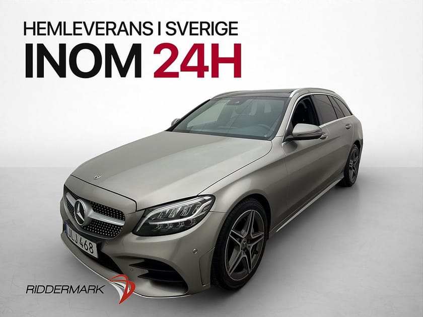 Bild 3 av Mercedes-Benz C 200 T C200 184hk AMG Line Panorama Kamera Drag GPS