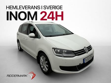 Volkswagen Sharan TDI 4M 140hk Masters 7-Sit Kamera Dragkrok