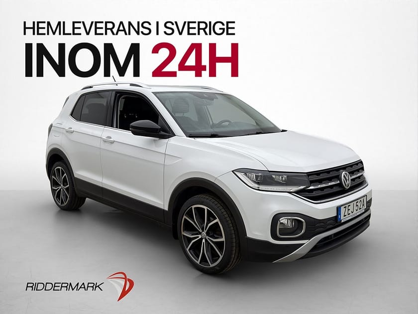 Bild 1 av Volkswagen T-Cross 1.0 TSI 115hk GT Sensorer Adaptiv-Fart