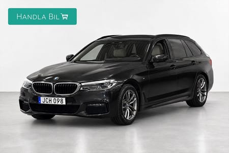 BMW 520d xDrive Touring M sport Drag Skinn Pano H/K P-värm HUD 360°