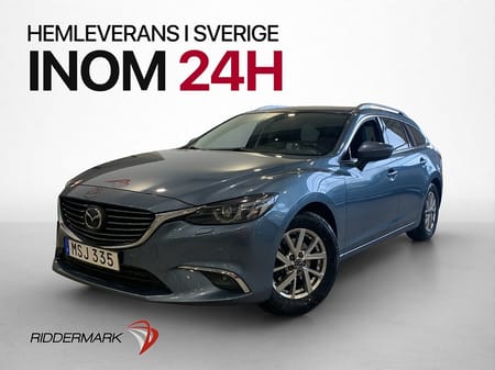 Mazda 6 Wagon 2.2 AWD 175hk Optimum BOSE Värmare HuD Drag