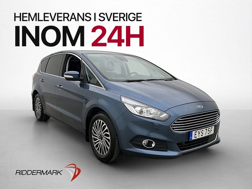 Bild 1 av Ford S-Max 1.5 165hk Titanium 7-Sits Kamera CarPlay Keyless