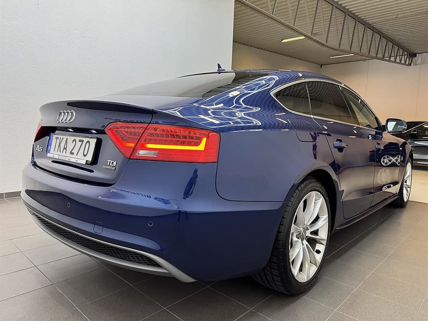 Bild 3 av Audi A5 Sportback 2.0 TDI Quattro190hk S-Line/Proline Värm/Krok