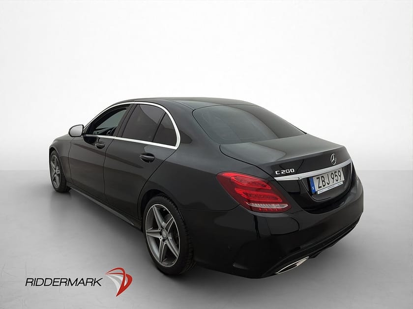 Bild 5 av Mercedes-Benz C 200 C200 184hk AMG Navi Burmester Skinn M-Värmare