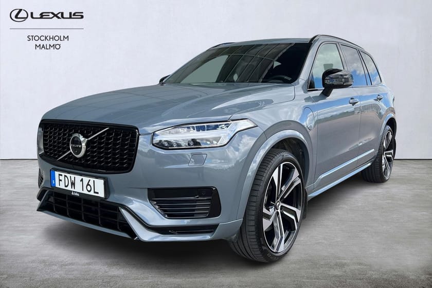 Bild 1 av Volvo XC90 7-seater T8 AWD R-Design Recharge 455hk Stora batteriet Drag