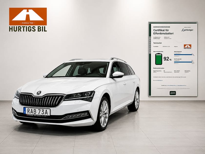 Bild 1 av Škoda Superb iV Kombi Skoda 1.4 TSI Style Värmare Backkamera