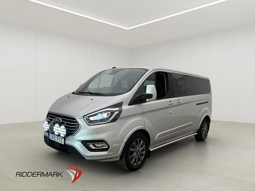 Bild 3 av Ford Tourneo Custom 320 Lång 185hk Värm Drag Skinn B-Kam CARPLAY