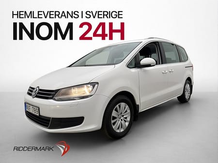 Volkswagen Sharan 7-seater 2.0 TDI 4M D-Värmare Kamera Drag 1 Brukare