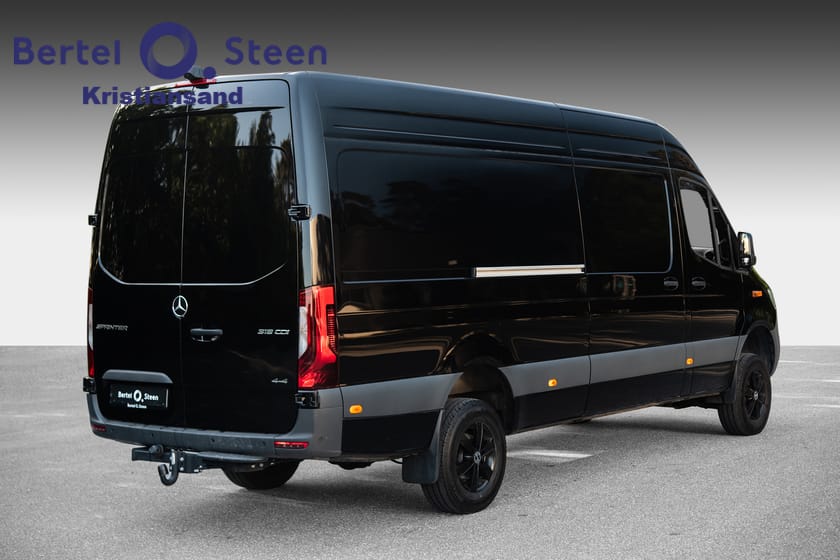 Bilde 5 av Mercedes-Benz Sprinter 319 CDI 4x4 Panel Van 319/43 KA | Fartsskriver | Tilhengerfeste