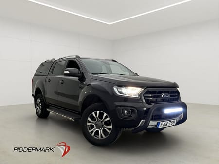 Ford Ranger Dubbelhytt Wildtrak 213hk 4x4 Värm Drag  L-Släde Kåpa Moms