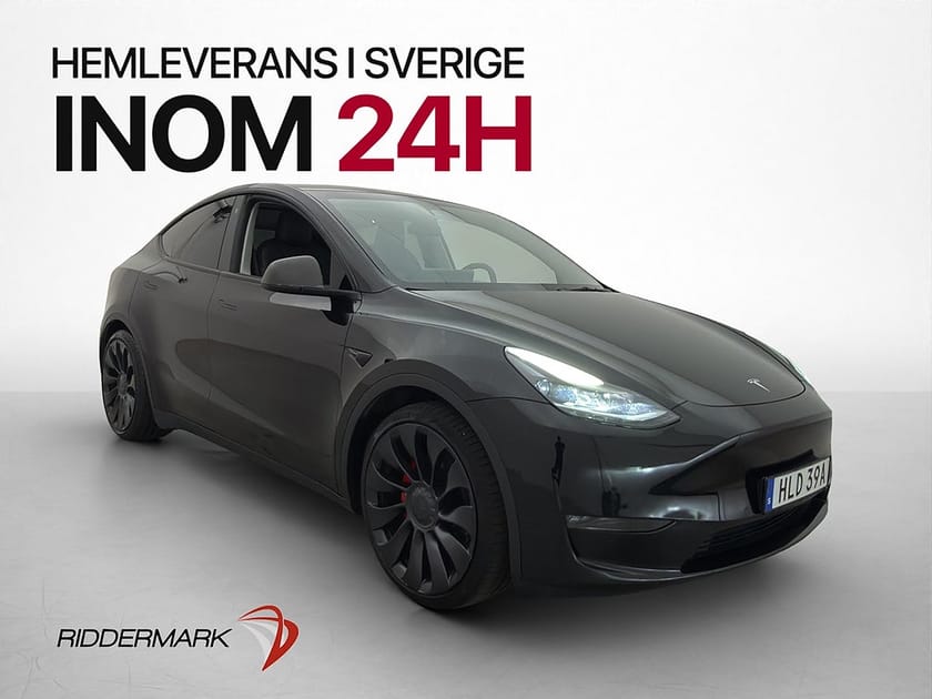 Bild 1 av Tesla Model Y Performance AWD Panorama Kamera Läder MOMS