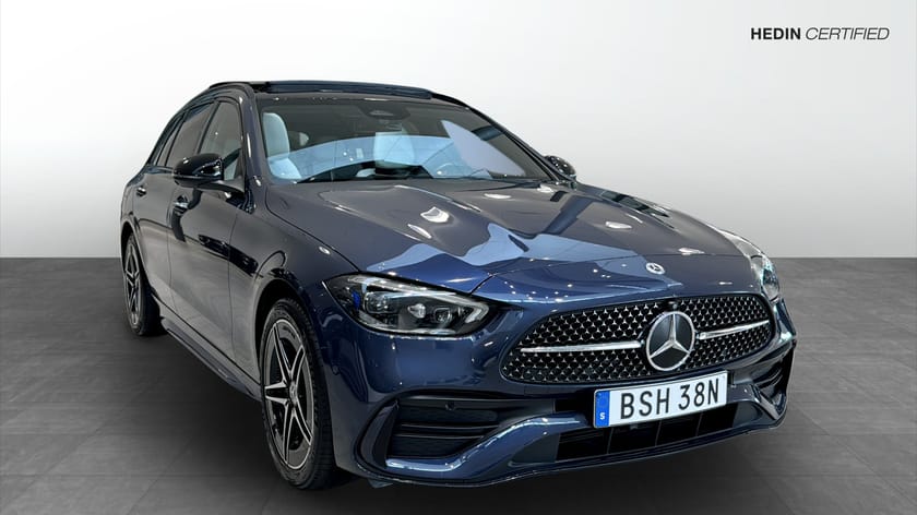 Bild 2 av Mercedes-Benz C 300 T e 300e | Pano | Burmester | Drag | 313hk