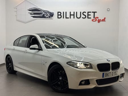 BMW 520d Sedan 520 184hk M Sport HiFi/Krok/Rattvärme/Nyservad/1Brukare