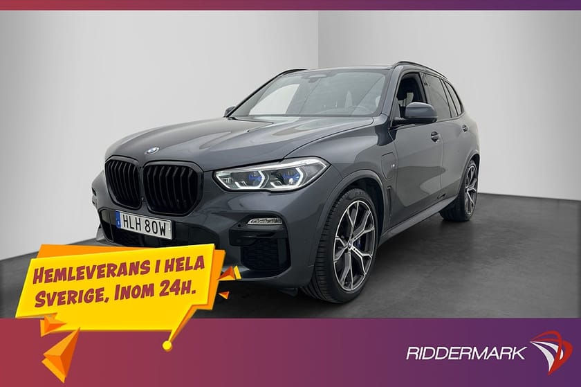 Bild 1 av BMW X5 xDrive45e iPerformance 394hk M Sport Pano Skinn Ambient HUD H/K