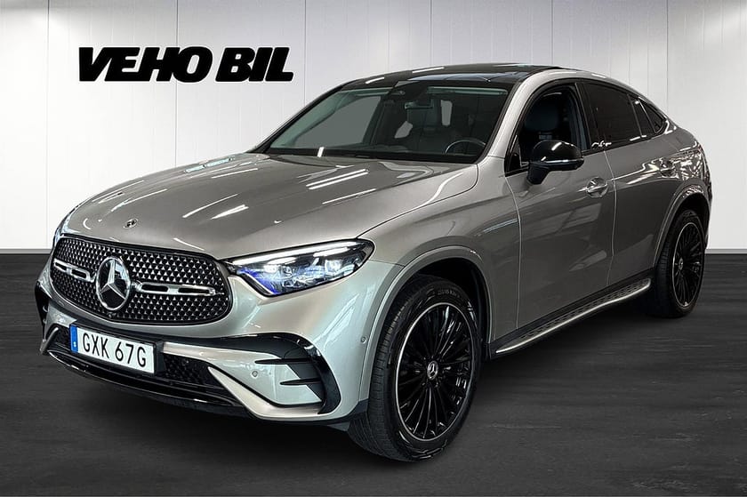 Bild 1 av Mercedes-Benz GLC 400 e Coupé 4MATIC AMG Pano Drag 360° Burmester Navi