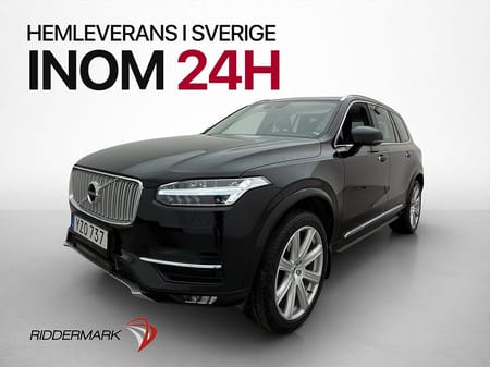 Volvo XC90 7-seater T5 AWD Inscription 7-Sits VOC Dragkrok Kamera