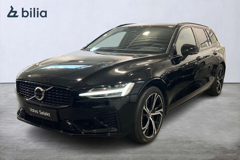 Bild 1 av Volvo V60 Recharge T8 Plus Dark Mörkt tonade rutor 5 st Parkeringskamera 360 Dragkrok halvautomatisk