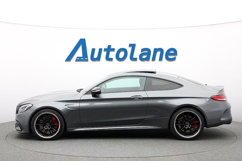 Bild 5 av Mercedes-Benz AMG C 63 S Coupé C63 Panorama, Burmester®, 360 kamera, Sv-Såld