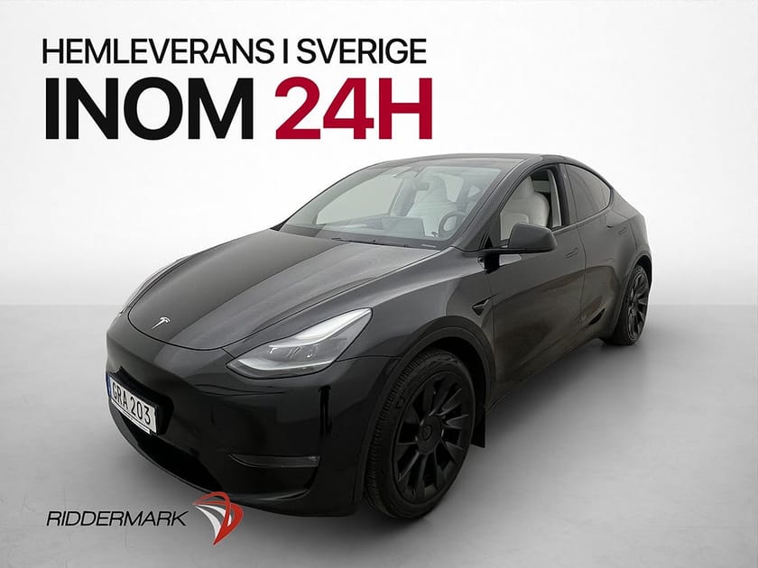 Bild 1 av Tesla Model Y Long Range AWD Drag Värmepump Pano MOMS 514hk