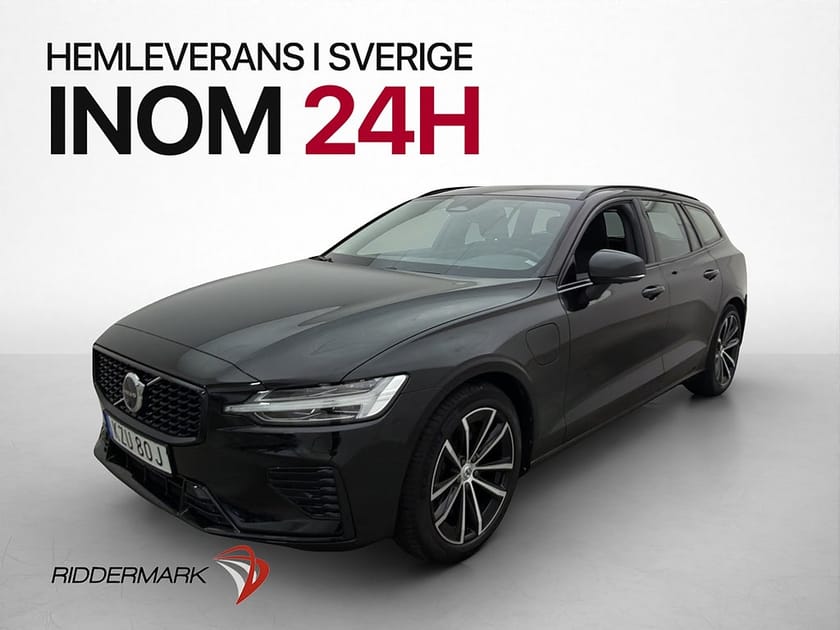 Bild 3 av Volvo V60 T6 350hk AWD Plus Dark Drag Skinn 360° Värmare