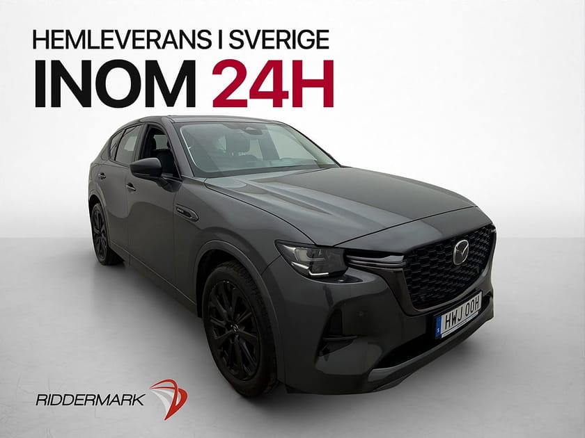 Bild 3 av Mazda CX-60 PHEV AWD Homura Skinn 360° Drag HUD CarPlay