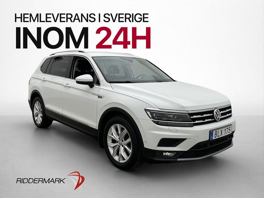 Bild 1 av Volkswagen Tiguan Allspace 7-sätes 2.0 TSI 4M 7-Sits Dragkrok Kamera
