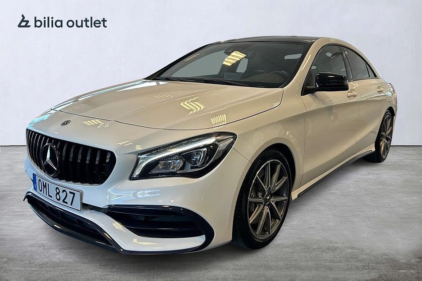 Bild 1 av Mercedes-Benz AMG CLA 45 4MATIC Coupé 381hk / Kamera H/K CarPlay Pano