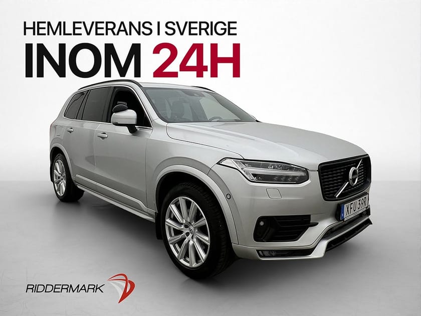 Bild 3 av Volvo XC90 D5 AWD R-Design 7-Sits VOC Pano H/K HuD Skinn