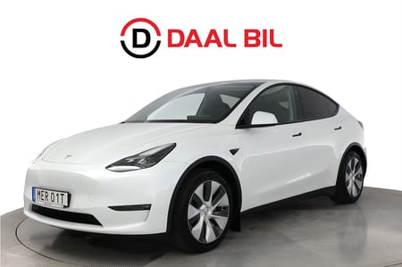 Tesla Model Y Long Range AWD 77 KWh 514HK DRAG AUTOPILOT P-VÄRM B-KAM