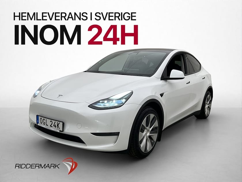 Bild 1 av Tesla Model Y Long Range AWD Svensksåld Panorama Drag