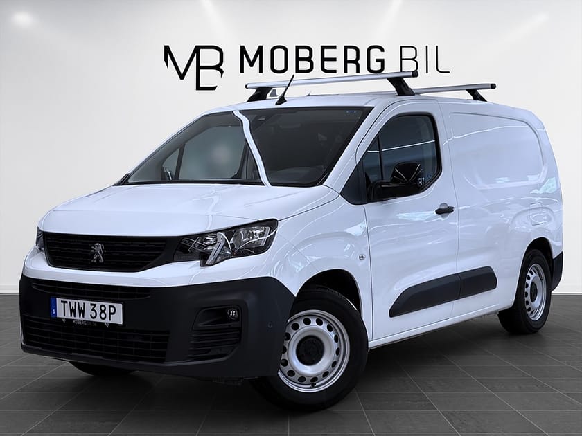 Bild 1 av Peugeot e-Partner L2 136hk Helg på Moberg! V-Inrett Drag Värmare