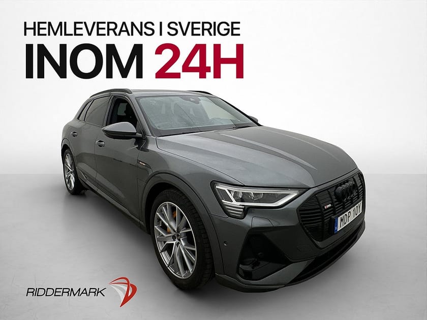Bild 1 av Audi e-tron 55 quattro Q S-Line Panorama Luftfjä 360° B&O Drag MOMS