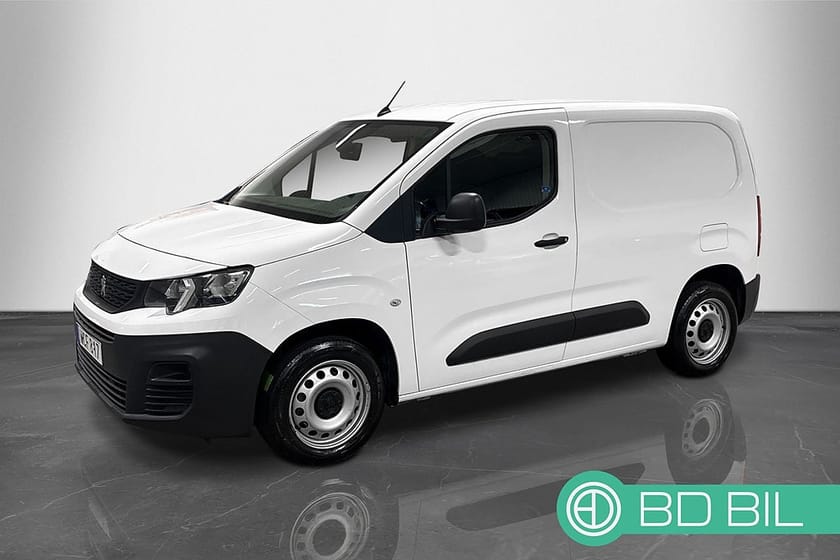 Bild 1 av Peugeot Partner Utökad Last 1.5 BlueHDi KAMERA FJÄRR-VÄRMARE V-INREDD