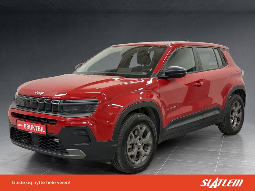Bilde 1 av Jeep Avenger Electric Longitude 156hk 54Kwh|VINTERPAKKE/DAB+/CARPLAY/LED++