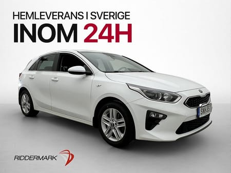 Kia Ceed T-GDI 120hk Action Kamera CarPlay BT Farthållare