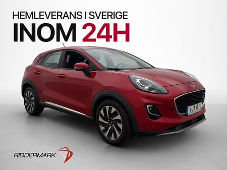 Ford Puma 1.0 Ecoboost 125hk Backkamera Sensorer M&K-Värm