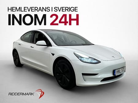 Tesla Model 3 Standard Range Drag AP Pano Kamera Navi Skinn