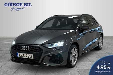 Audi A3 Sportback 45 TFSI e S-Tronic S-line/ Black app./ Plug-in/ Adap. farth/ Carplay