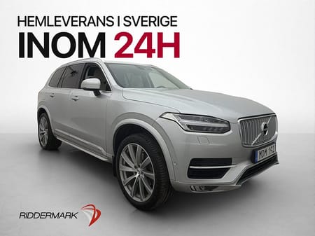 Volvo XC90 T5 AWD Inscription 7-Sits Drag Värm Kamera Skinn