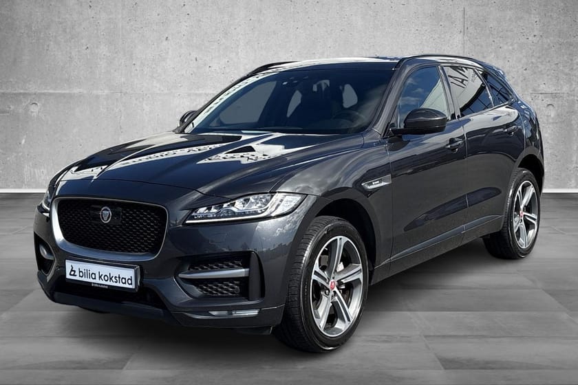 Bilde 1 av Jaguar F-Pace 25t AWD 250hk/R-Sport/Navi/AWD/H.feste/S.seter,14veis/LED