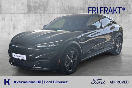 Ford Mustang Mach-E Long Range LR 610km WLTP, RWD, B&O, Glasstak, Serviceavtale++