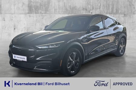 Ford Mustang Mach-E Long Range LR 610km WLTP, RWD, B&O, Glasstak, Serviceavtale++