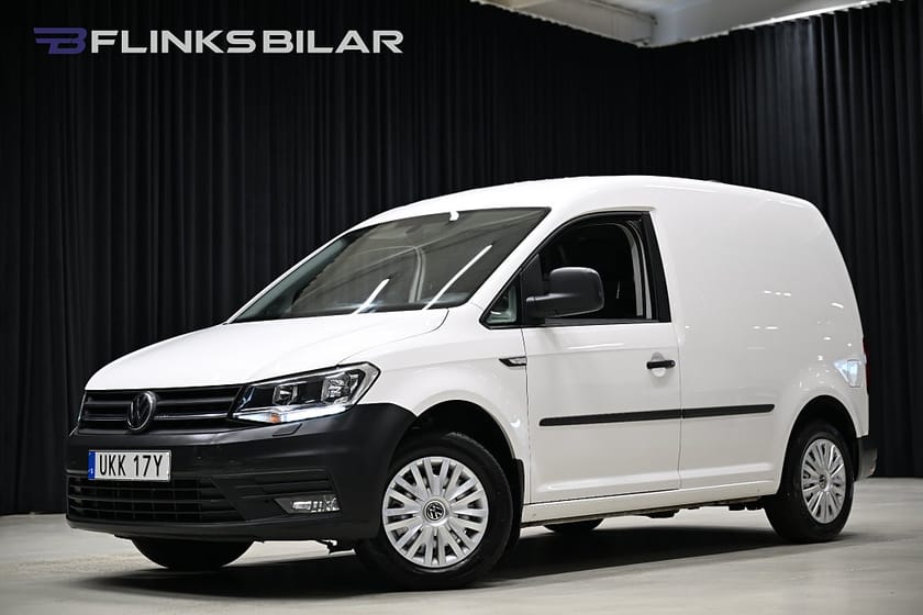Bild 1 av Volkswagen Caddy Van DSG 102HK Inredning|Girafflucka|Drag|Värmare|Leasbar