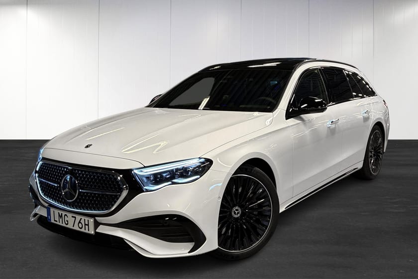 Bild 1 av Mercedes-Benz E 300 de 4MATIC T 4M | AMG | Advanced Edition | 360 | Nightpaket | Pano | Drag |