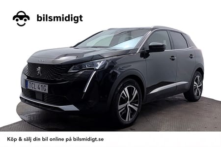 Peugeot 3008 1.2 PureTech GT Navi Kamera AppConnect Delskinn MOMS